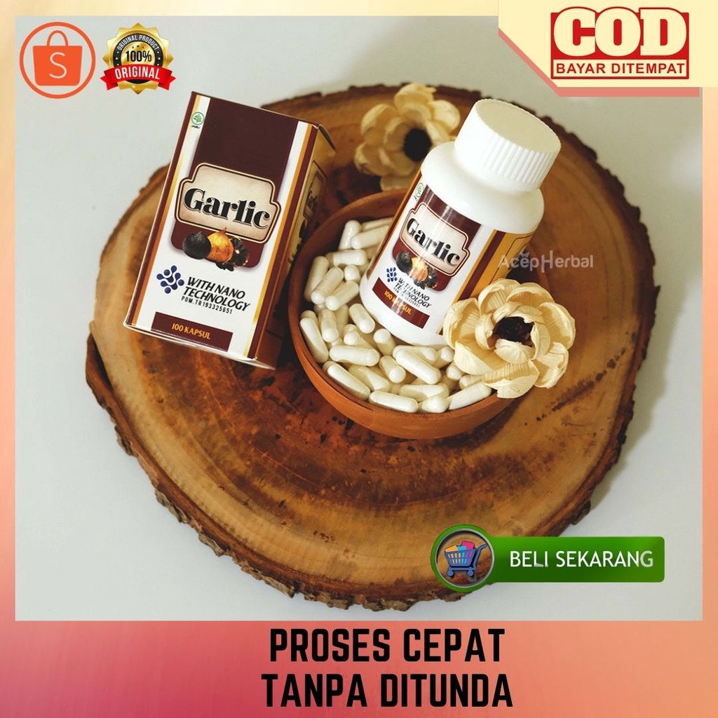 Obat Penurun Darah Tinggi Alami Bertestimoni - Obat Cegah Darah Tinggi, Hipertensi - Obat Sakit Kepala, Sesak Napas, Migran, Nyeri Dada, Badan Lemas, Pusing Akibat Tekanan Darah Tinggi Menahun Berkhasiat dgn Garlic Kapsul Bawag Hitam Tanpa Efek Samping-4