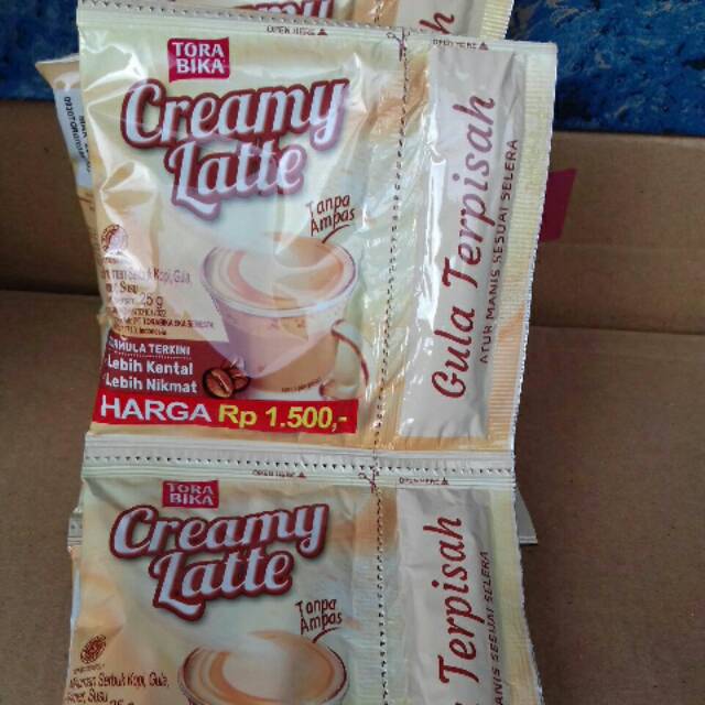 

Torabika creamy latte