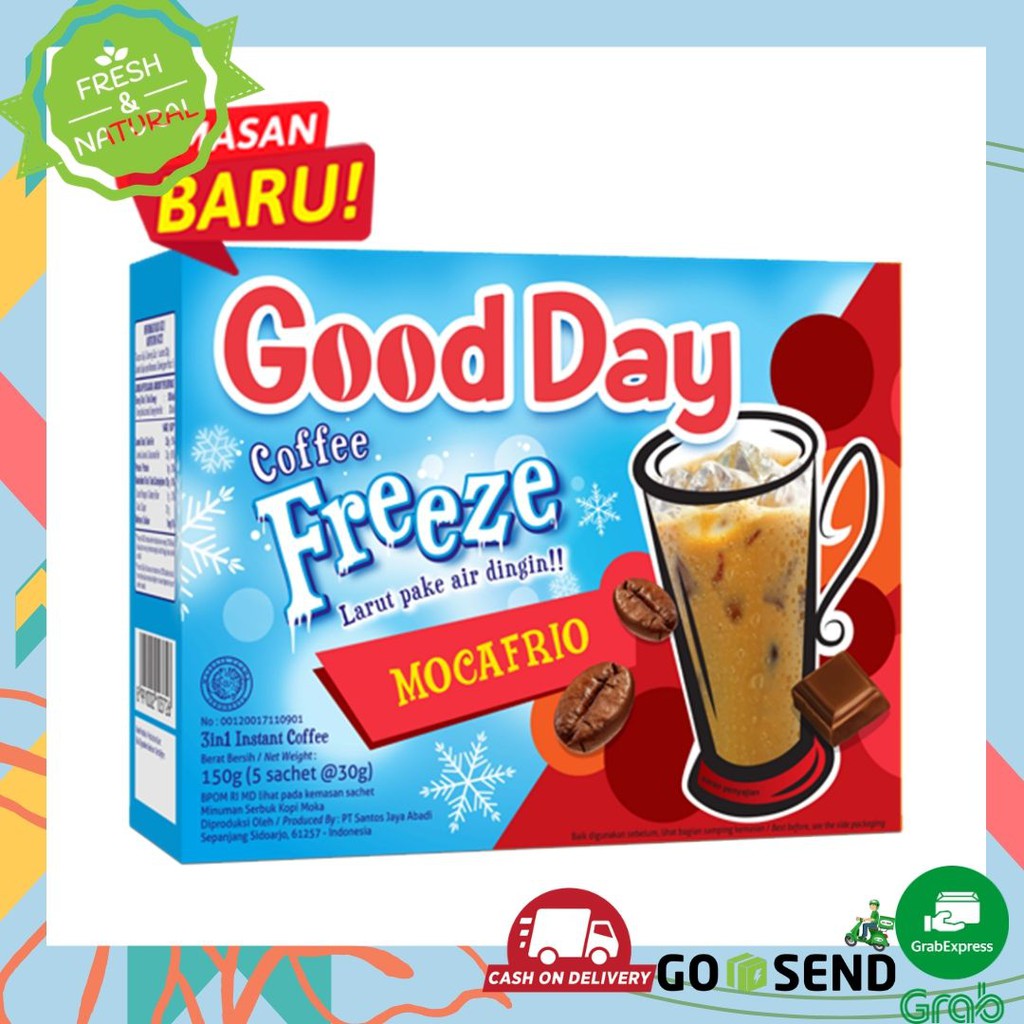 GOODAY FREEZE MOCAFRIO ( 1pack isi 5 )