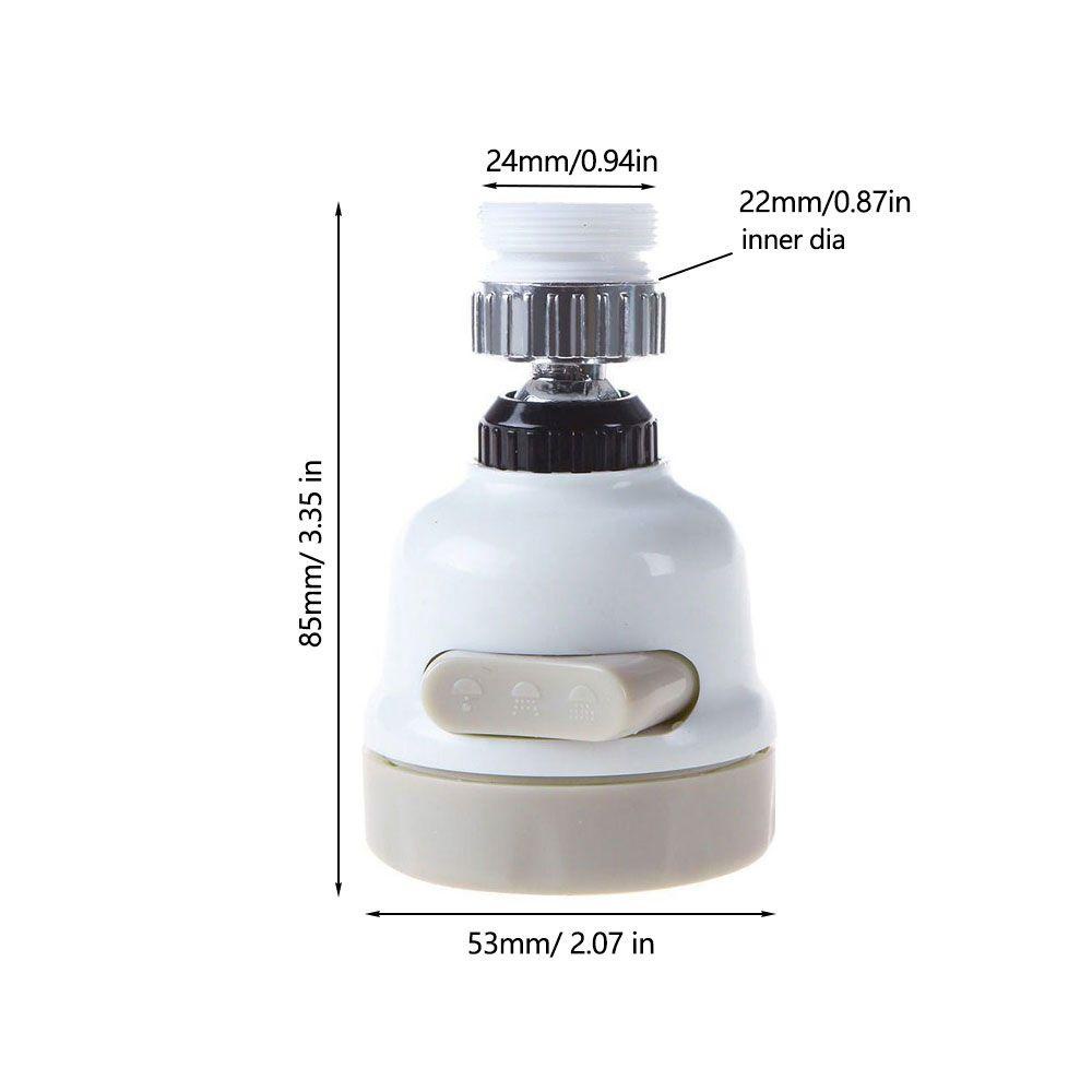 Aerator Keran Nanas Splash-Proof Water Saving Sink Filter Keran Putar