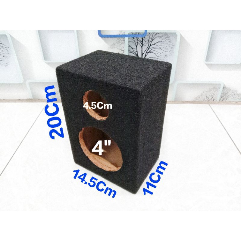 Box speaker 4 inch plus tweeter