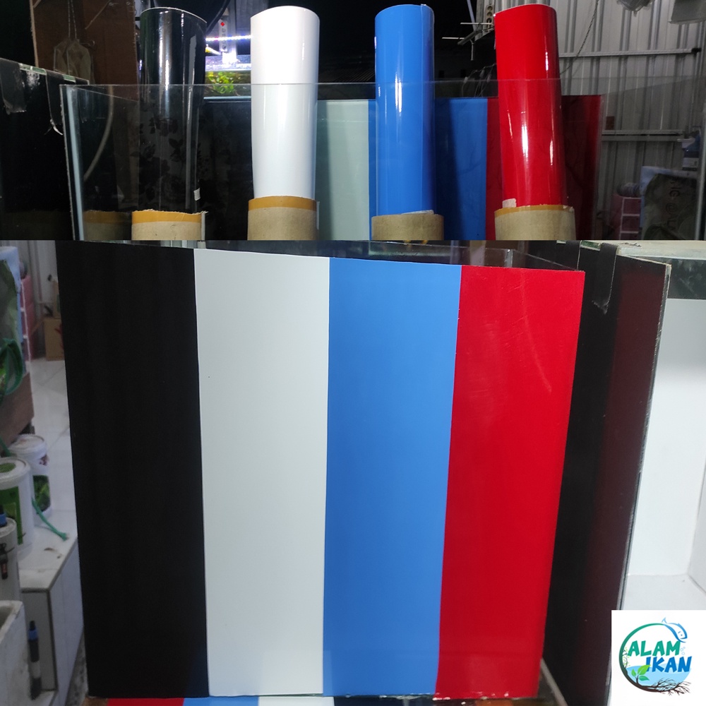 Jual Stiker Skotlet Aquarium Background Wallpaper Kaca Shopee Indonesia
