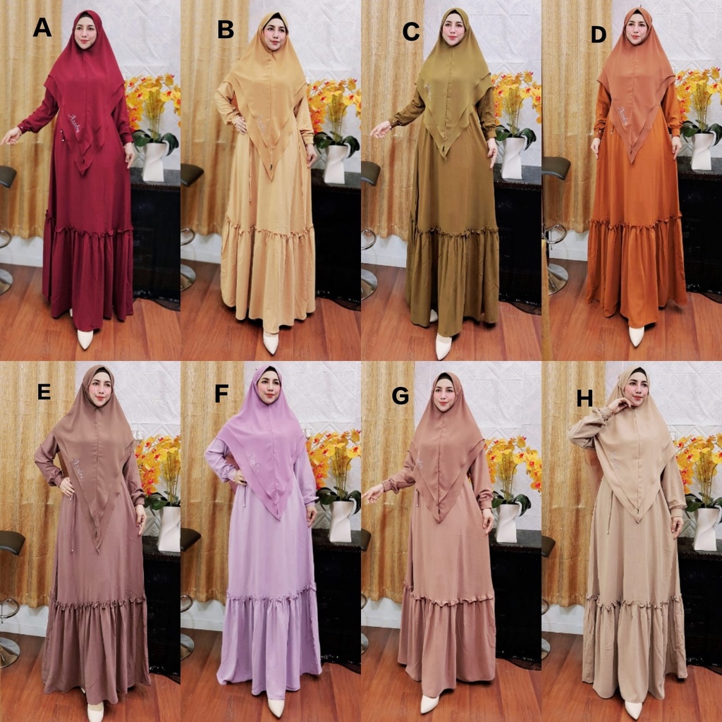 NAYEERA SET Syari Azzahra ZAHRA COLLECTION