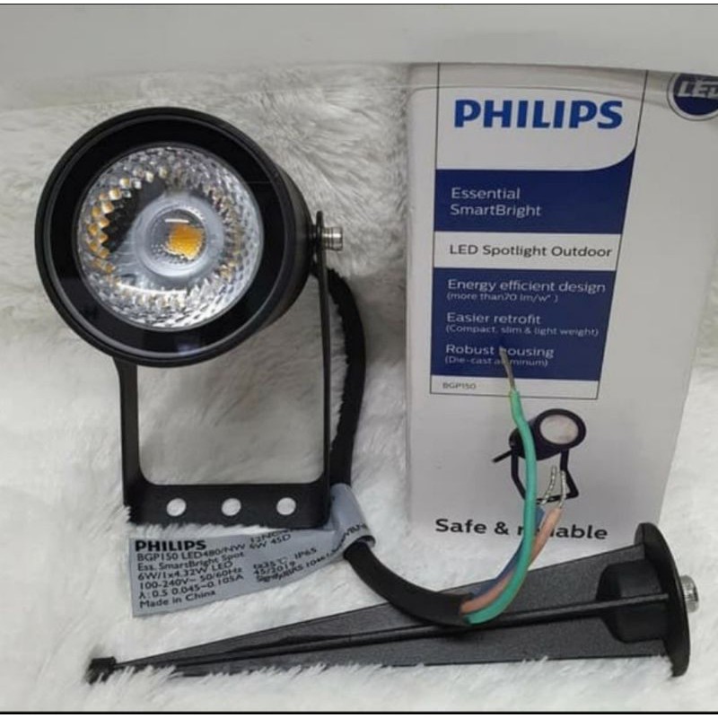 lampu tembak sorot led philips 3watt 3 watt outdoor garden lamp taman