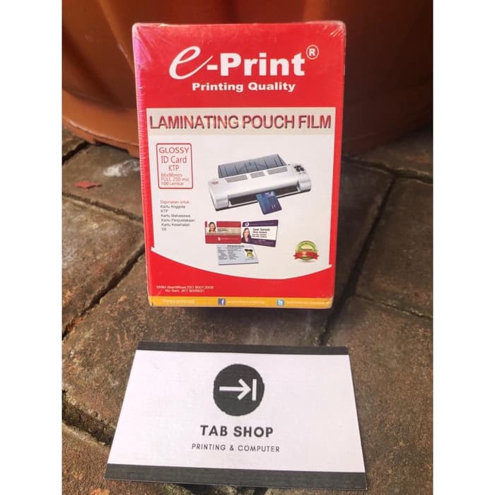 

EPRINT LAMINATING POUCH KTP 250 MIC
