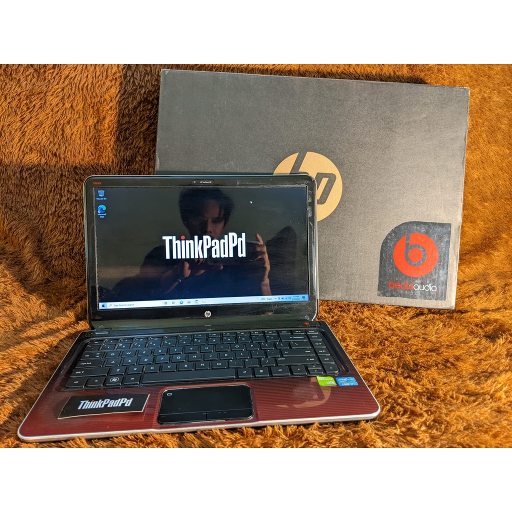 Laptop Desain Gaming HP envy DV4 i7 3630QM Nvidia Fullset