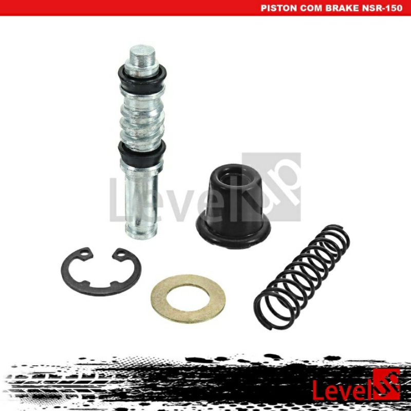 Level Up Piston com brake NSR150 - Seal Master rem NSR150 - Kip cakram NSR -  Master rem cakram NSR