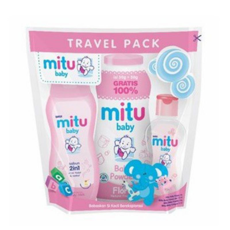 MITU BABY MINI TRAVEL PACK Ziplock || Mitu Mini Bag Ziplock