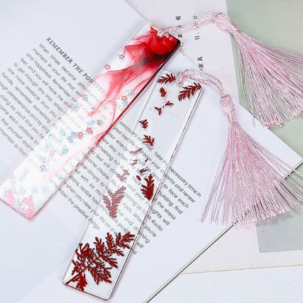 Preva Cetakan Resin DIY Edukasi Cetakan Epoxy Alat Membuat Perhiasan Bookmark