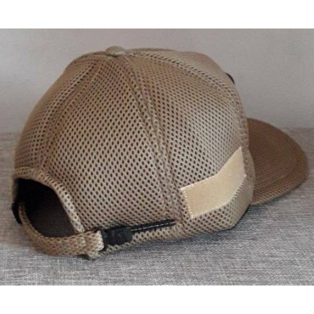 TOPI SATPOL PP - TOPI SATPOL PP VELCRO JARING DOUBLE MESH