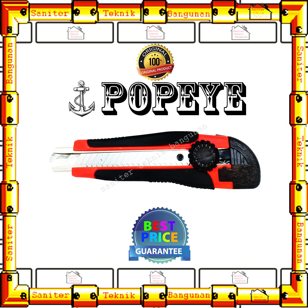 

PISAU CUTTER-PEMOTONG KERTAS-ALAT PISAU-ALAT CUTTER-PISAU POTONG KERTAS-PISAU POTONG POPEYE