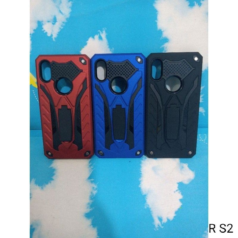 Xiaomi Redmi S2 phantom Series Stand Iron Hardcase Spigen touch armor case Robot