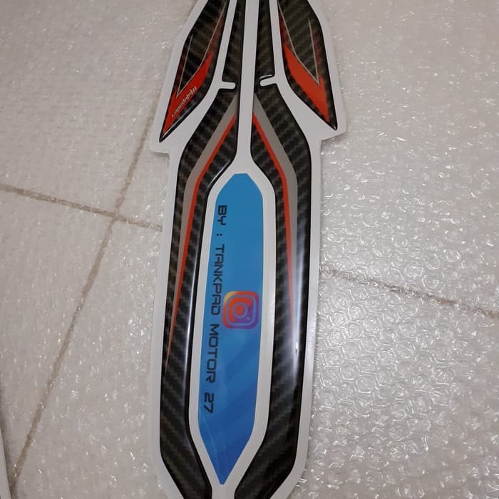 Stiker Behel Honda ADV 150 carbon resin premium