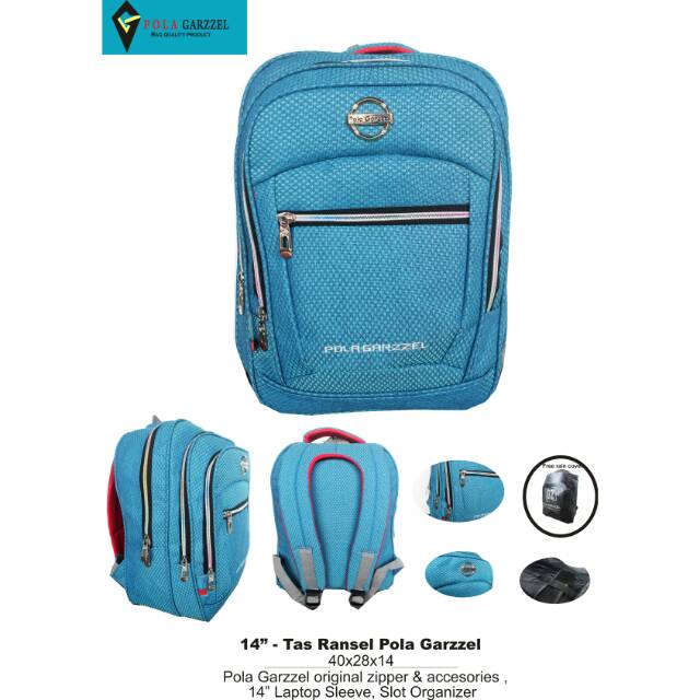 TAS RANSEL TERMURAH POLA GARZZEL 14"