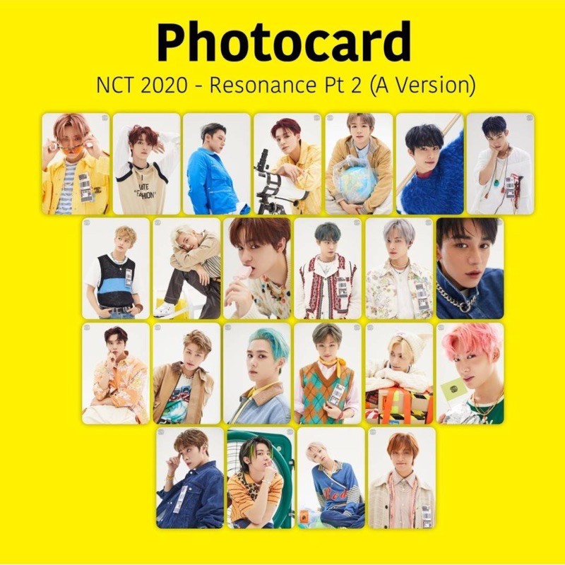 Photocard NCT 2020 - Resonance Pt. 2 (Departure A)