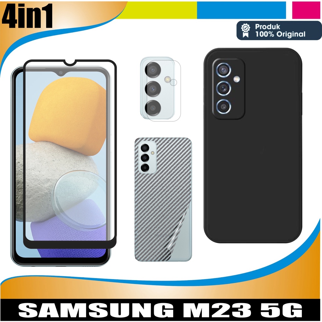 softcase samsung m23 5g m33 5g a22 4g m22 4g m32 4g   2022   case slim matte macaron warna paket 4in