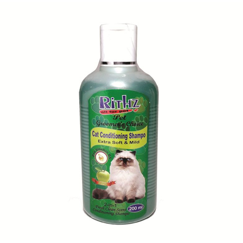 Shampo Kucing Melembutkan Bulu RITHZ 200ml