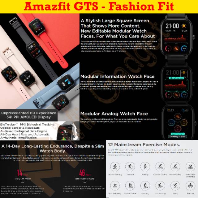 Amazfit GTS Garansi Amazfit Indonesia 1 Tahun