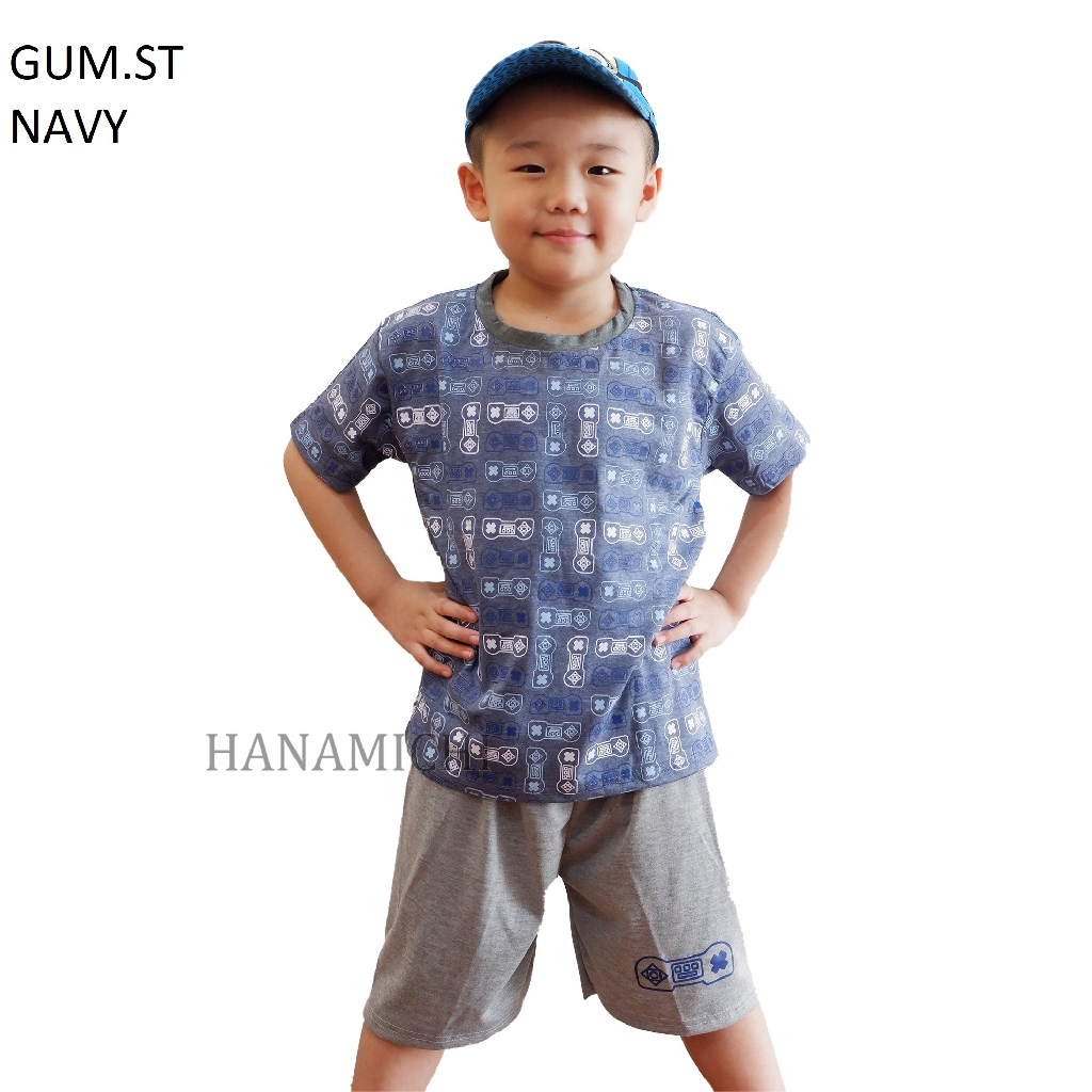 Hanamichi GUM.ST Setelan Anak Lengan Pendek