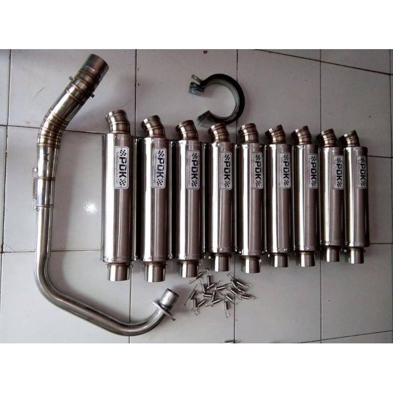 Knalpot PDK buat motor Vixion Sonic MX king bison Minerva CBR 150R Tiger dll