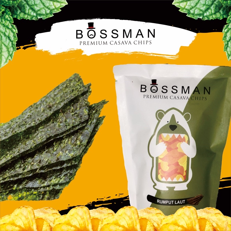 

kripik singkong seaweed bossman