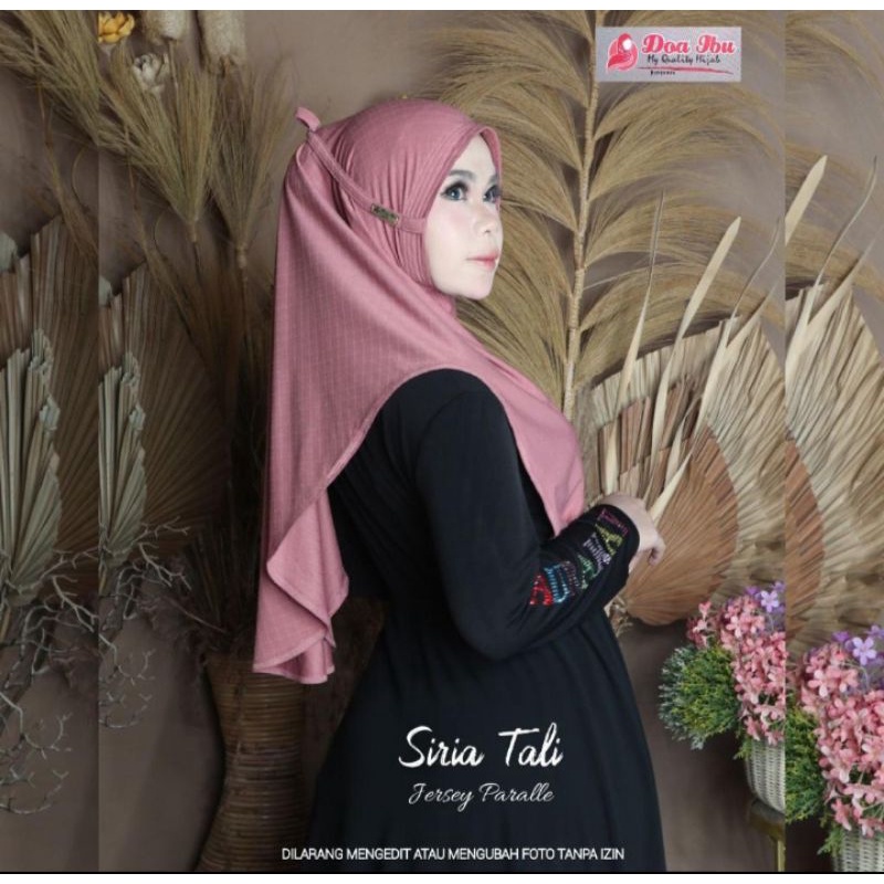 JILBAB INSTAN "SYIRIA TALI"" ORI DOA IBU BY BUNYAMIN