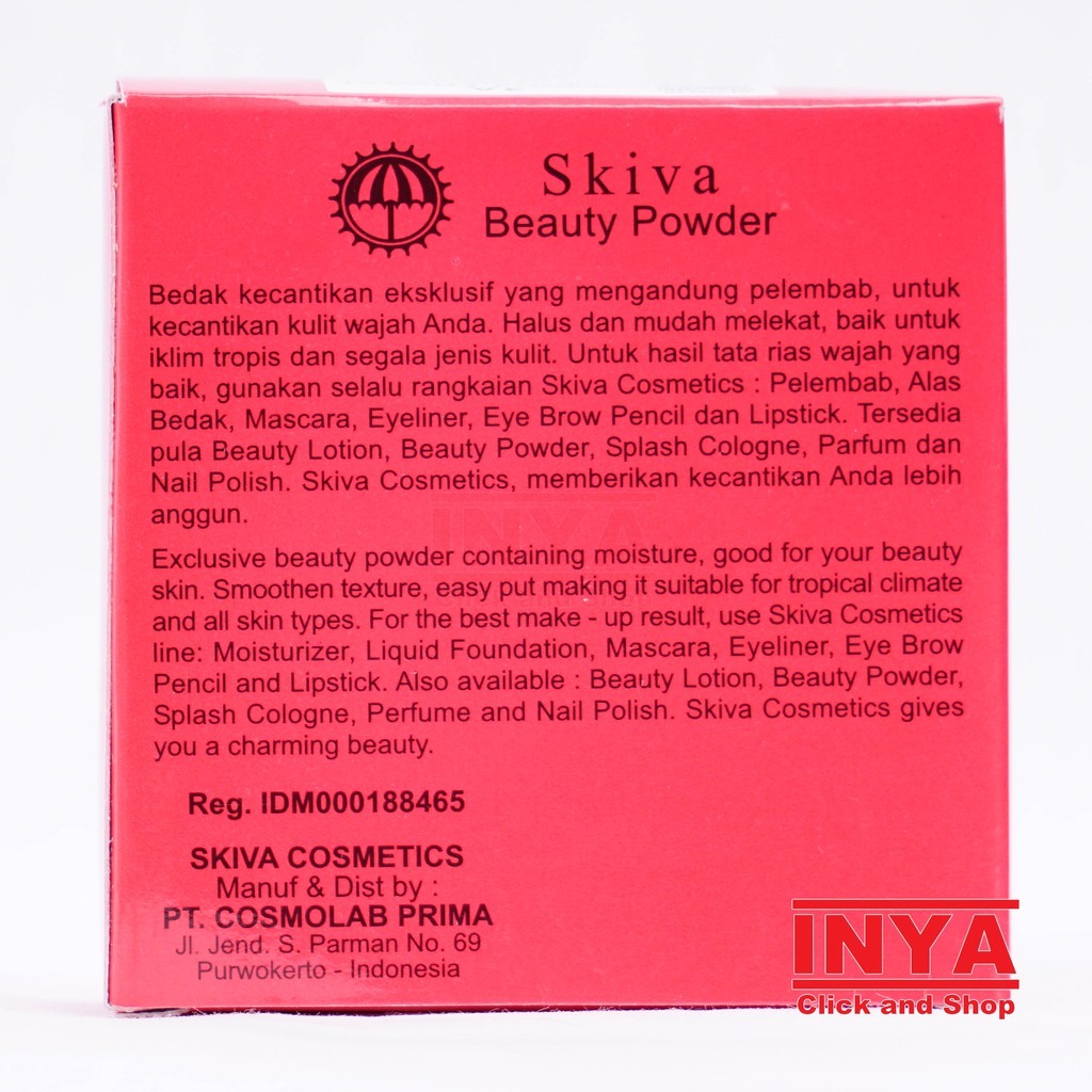 BEDAK SKIVA G55 4A KUNING LANGSAT 20gr - COMPACT POWDER