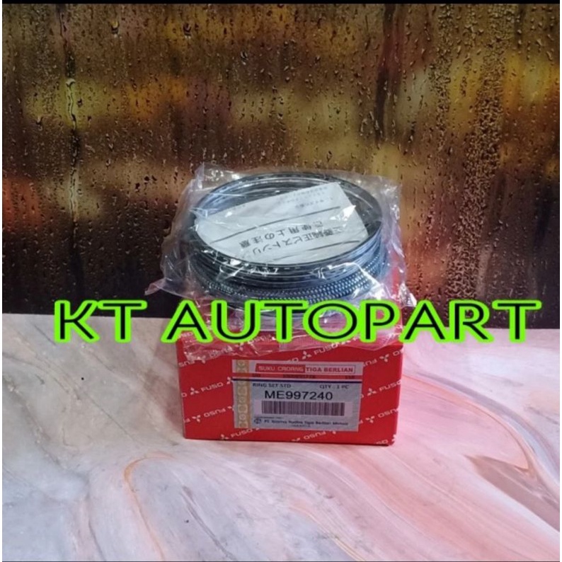 RING PISTON SEHER PS120 PS-120 4D34 ORIGINAL LOKAL