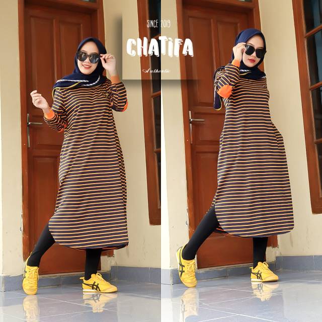 Tunik CHATIFA terbaru/tunik CHATIFA ori ya/tunik CH ori