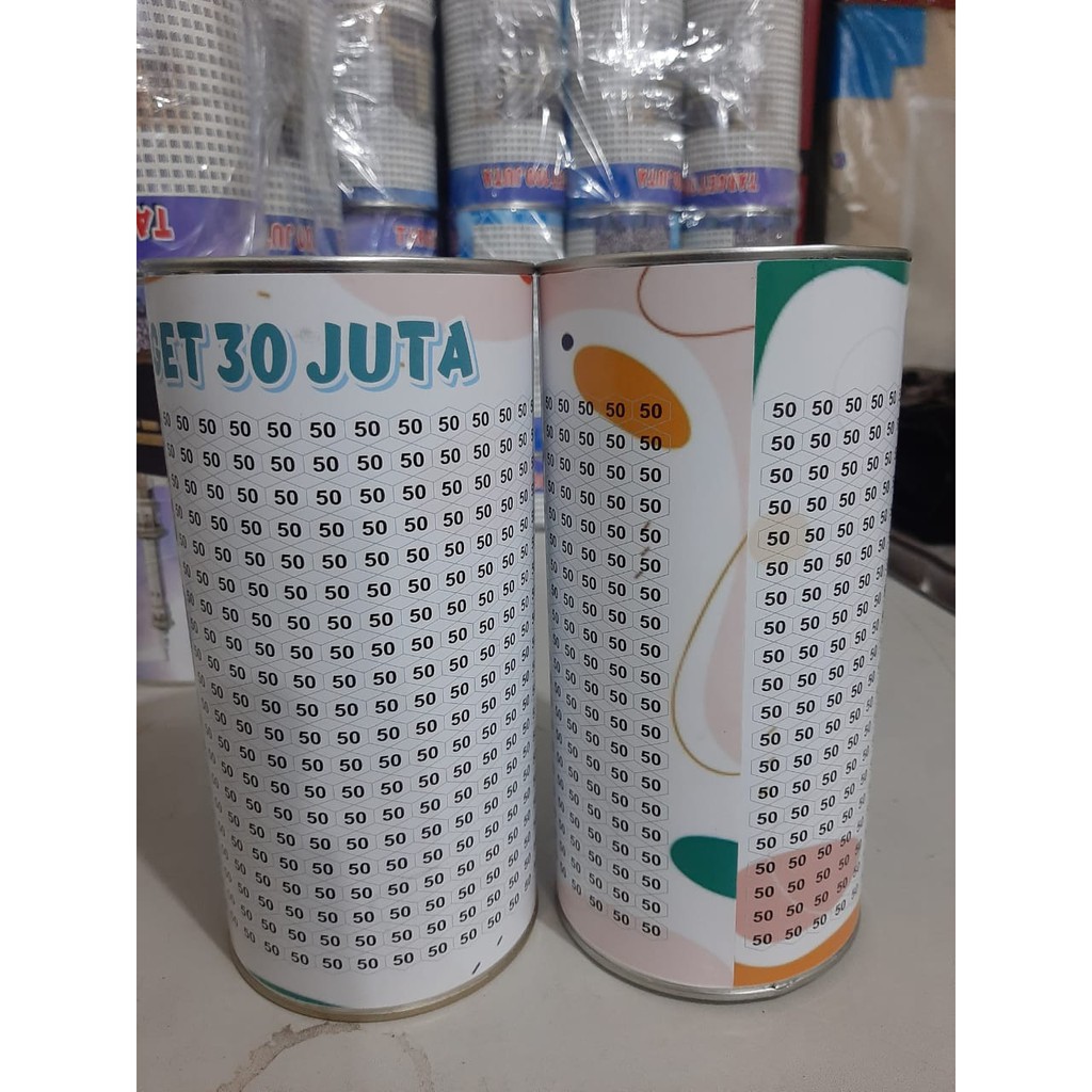 CELENGAN TARGET 30 JUTA  / CELENGAN TARGET BTS 30 JUTA JUMBO