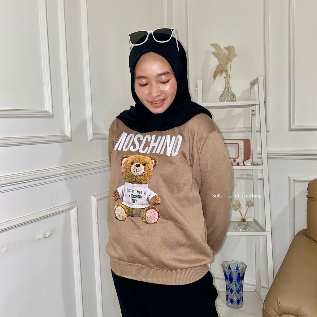 MOCHINO SWEATER CRAWNECK || SWEWTER BASIC KOREA