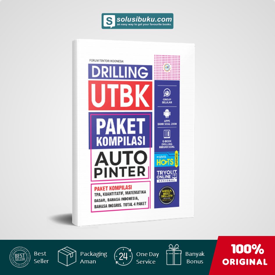 Buku The King Bedah Soal dan Materi TPS UTBK 2023 (Forum Edukasi)-UTBK DRILL KOMPILASI