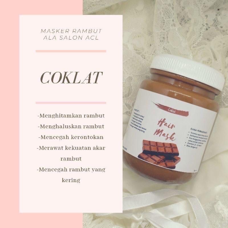 Hair Mask Creambath Masker Rambut Murah Ala Salon BPOM by ACL 200ml