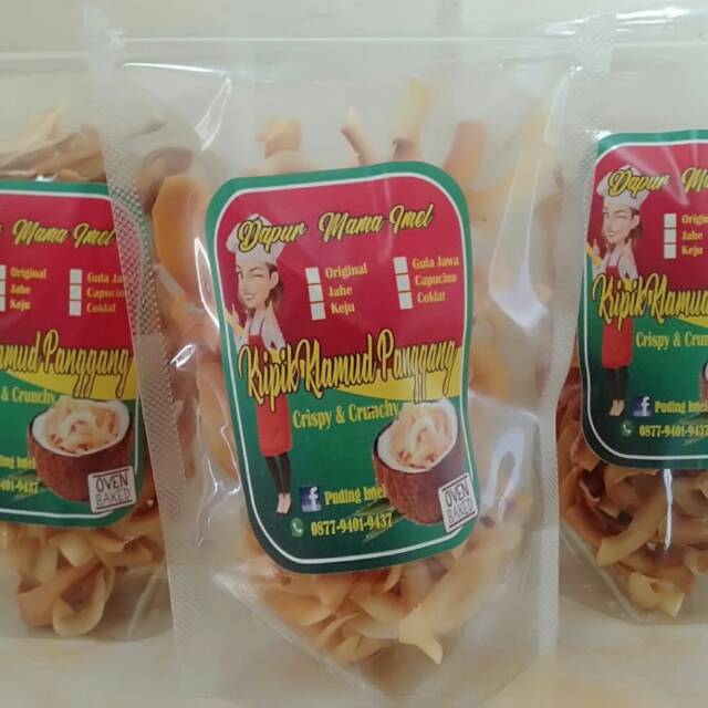 

Kripik klamud panggang