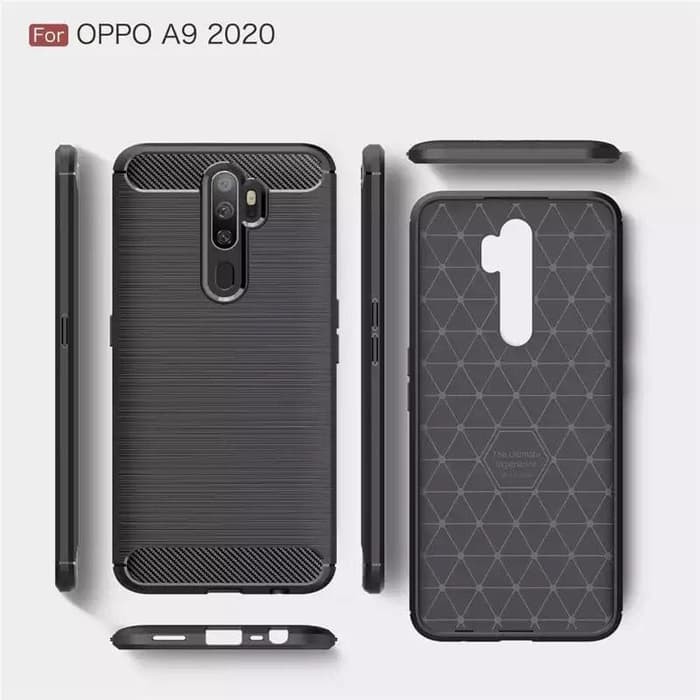 RENO 4/RENO 3/RENO 3 PRO/RENO 2F/RENO 2/RENO 6.4/OPPO A9 2020/A5 2020/R17 PRO CASE SOFTCASE CARBON