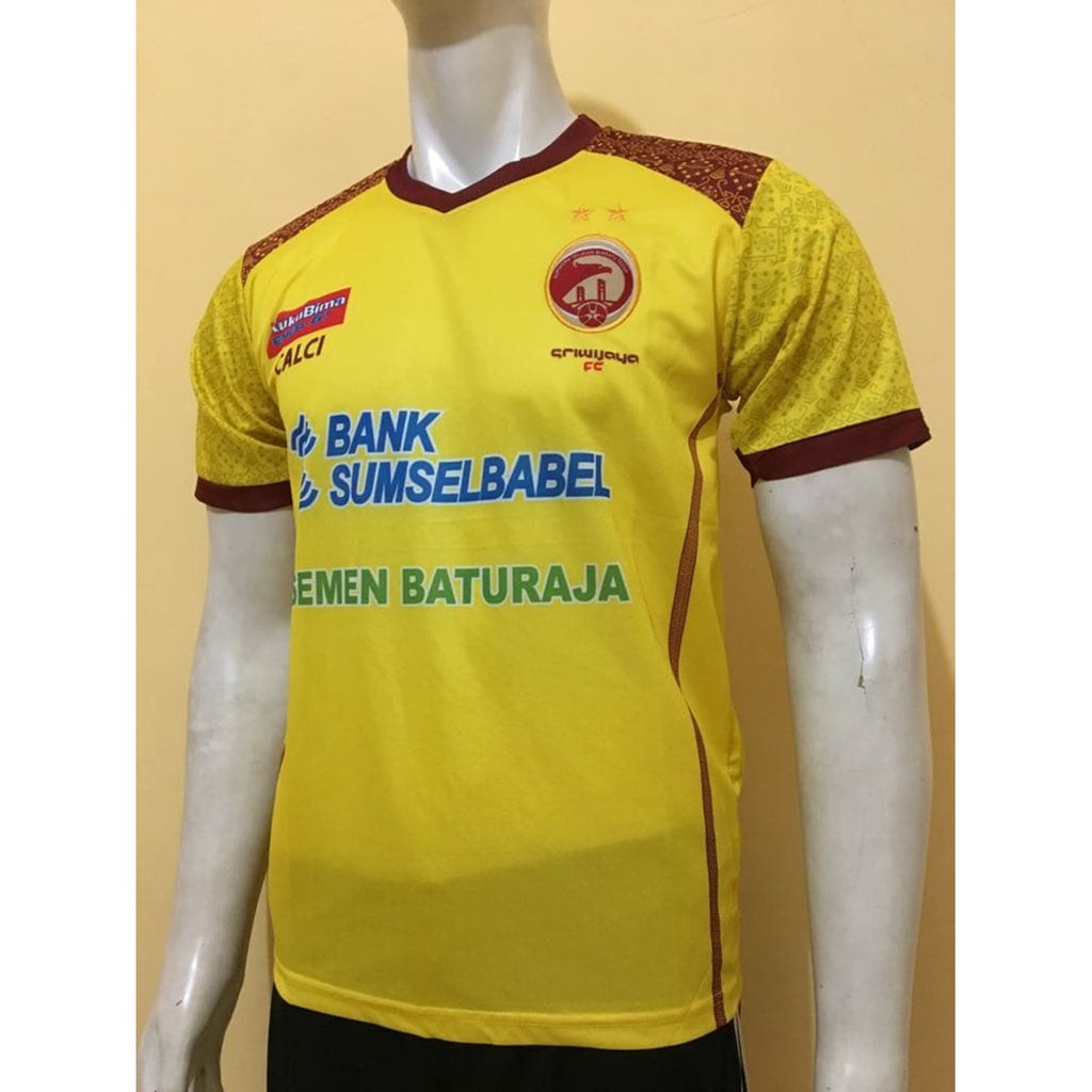 Dijual JERSEY SRIWIJAYA FC H LIGA 1 2018 GRADE ORI Murah