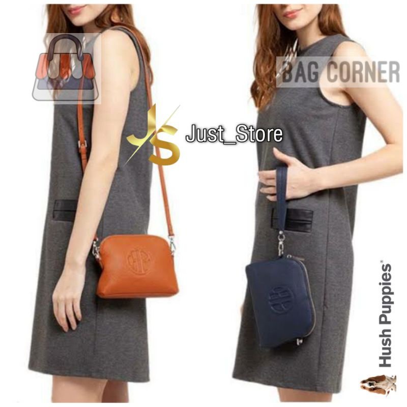 BagCorner - Tas selempang wanita HUSH PUPPIES - Poppins sling