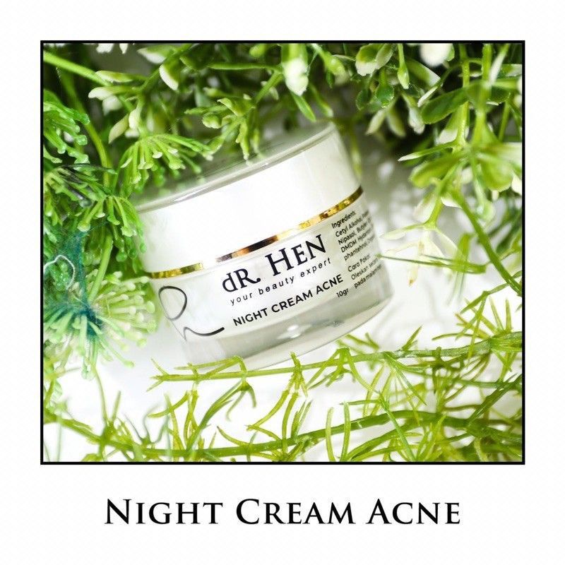 DR Hen - Cream Night Whitening, Acne By Athena Skincare