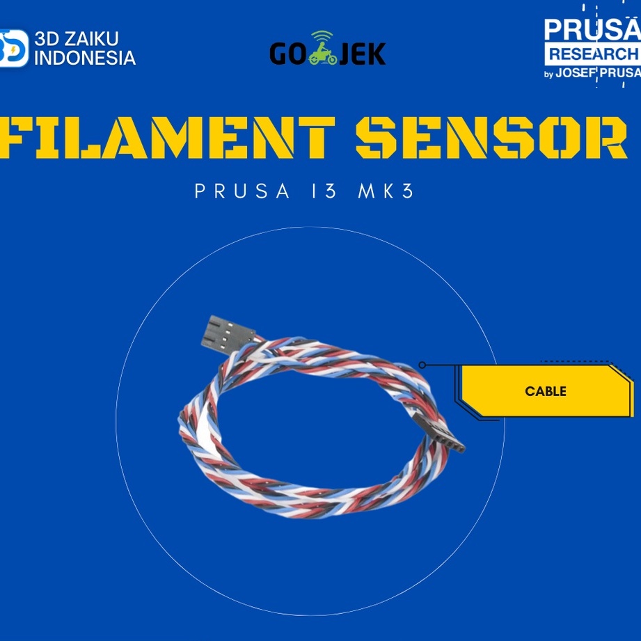 Original Prusa i3 MK3 IR Filament Sensor Cable