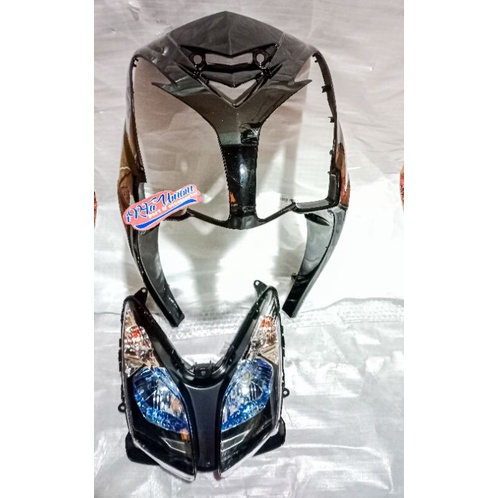 tameng depan mio soul mata dua mx thailand lampu depan mio soul mata dua mx thailand smoke blue