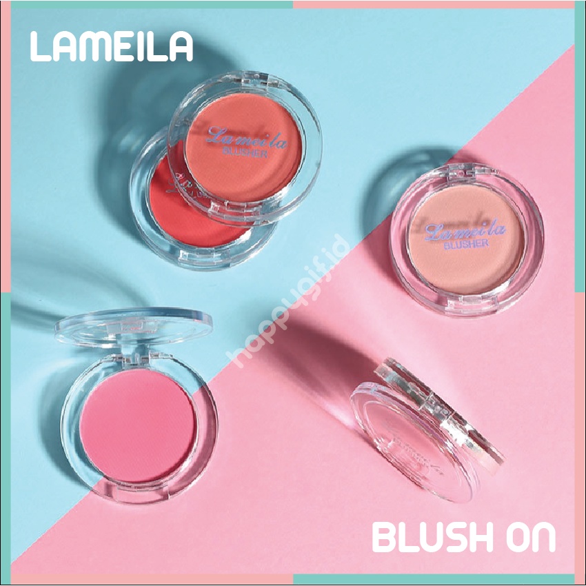 LAMEILA Blush On Palette Anti Air Matte Tahan Lama LA038 3040