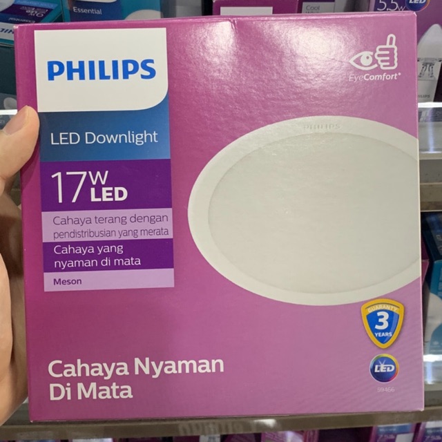 Downlight LED MESON 59466 PHILIPS 17Watt (Bulat)