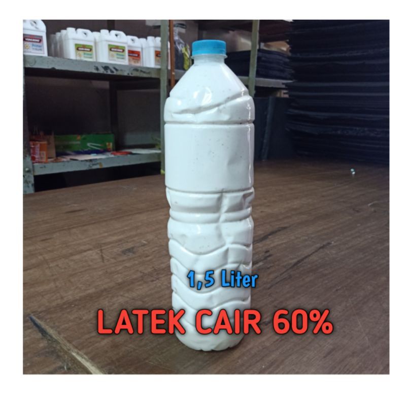

lem latek cair 60%1,5l& lem kuning 1kg JunDW
