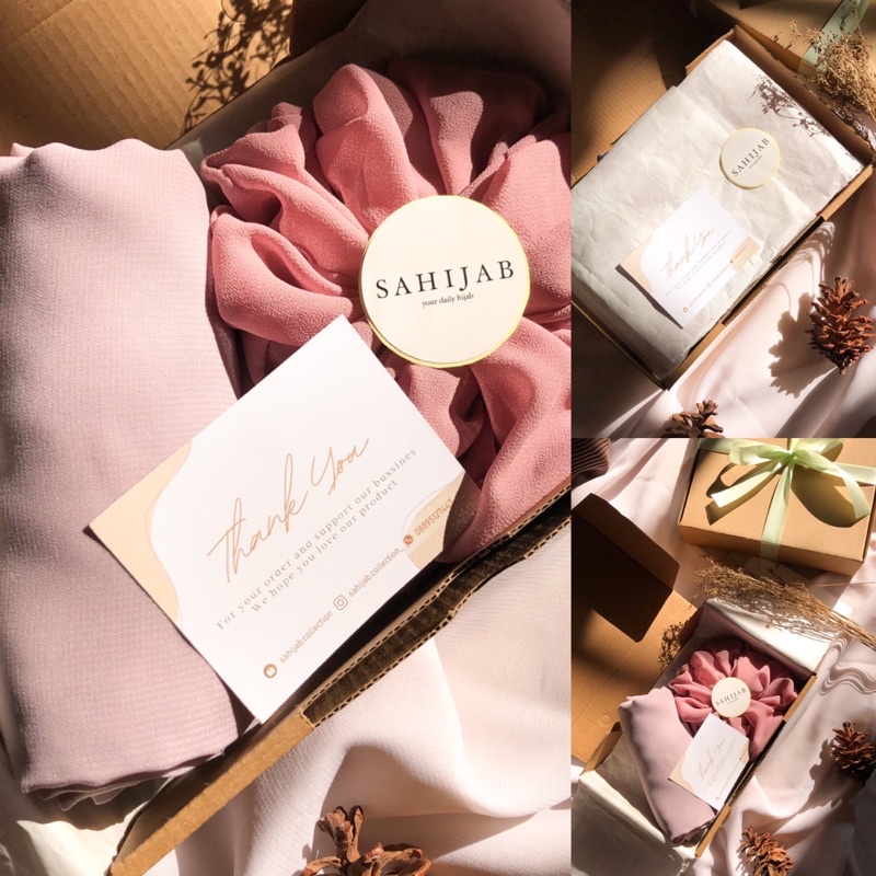 HAMPERS HIJAB PAKET B / GIFT BOX HIJAB / GIFT BOX CEWEK / GIFT BOX BIRTHDAY / HAMPERS CEWEK