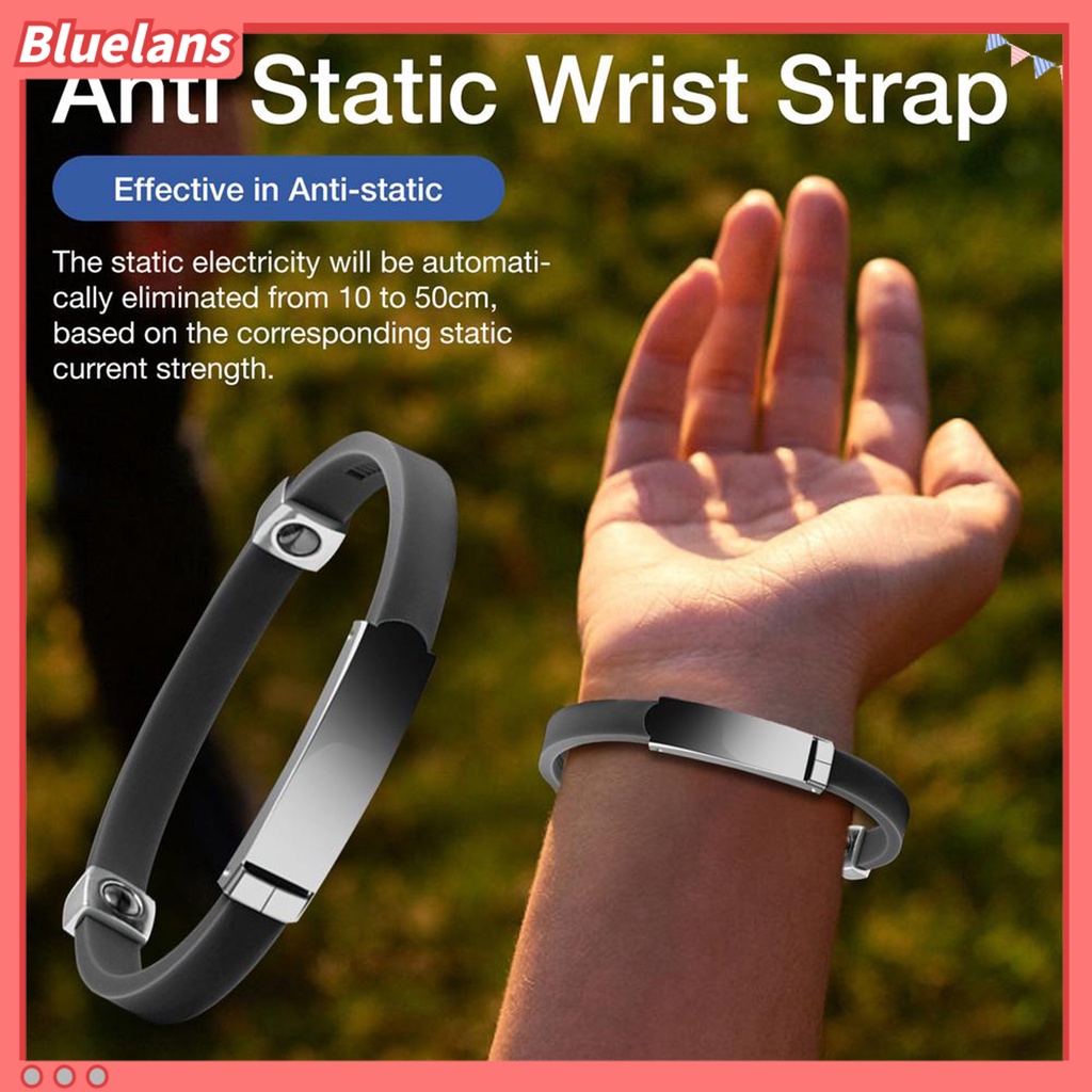 Bluelans Winter Portable Universal Adjustable Anti-Static Wristband Wrist Strap Bracelet