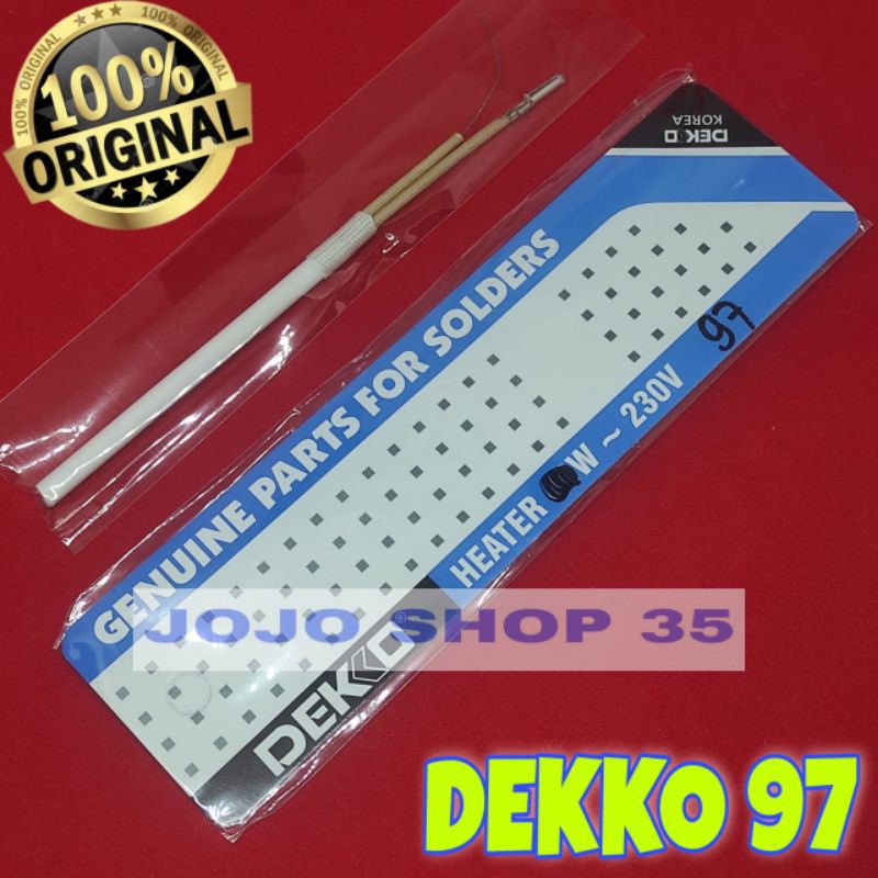 ORIGINAL ELEMEN SOLDER DEKKO 97 DEKKO97 DEKO97 HEATER CERAMIC elemen  keramik dekko97 Elemen solder 