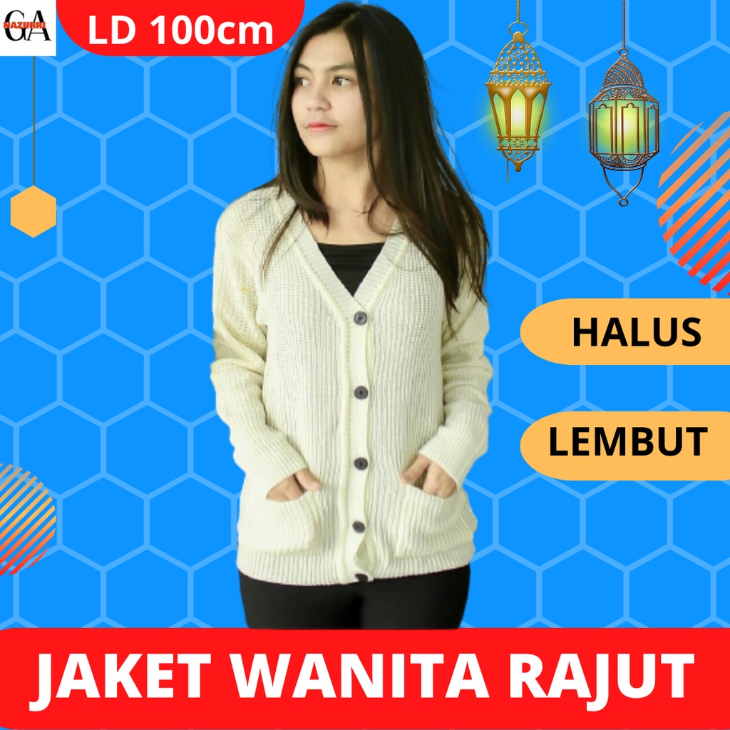 Baju Suwiter Cardi Kardigan Outter Hangat Wanita Atasan Sweter Rajut Import Premium Korea Oversize K
