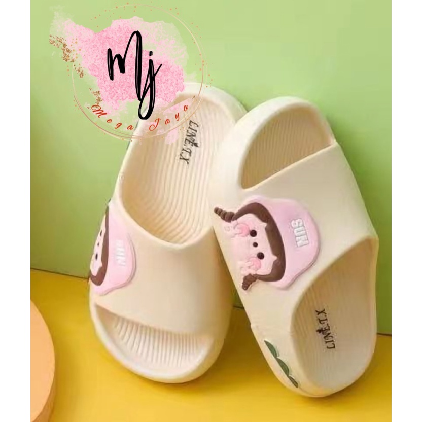 sandal anak karet jelly import sandal gemoi murah