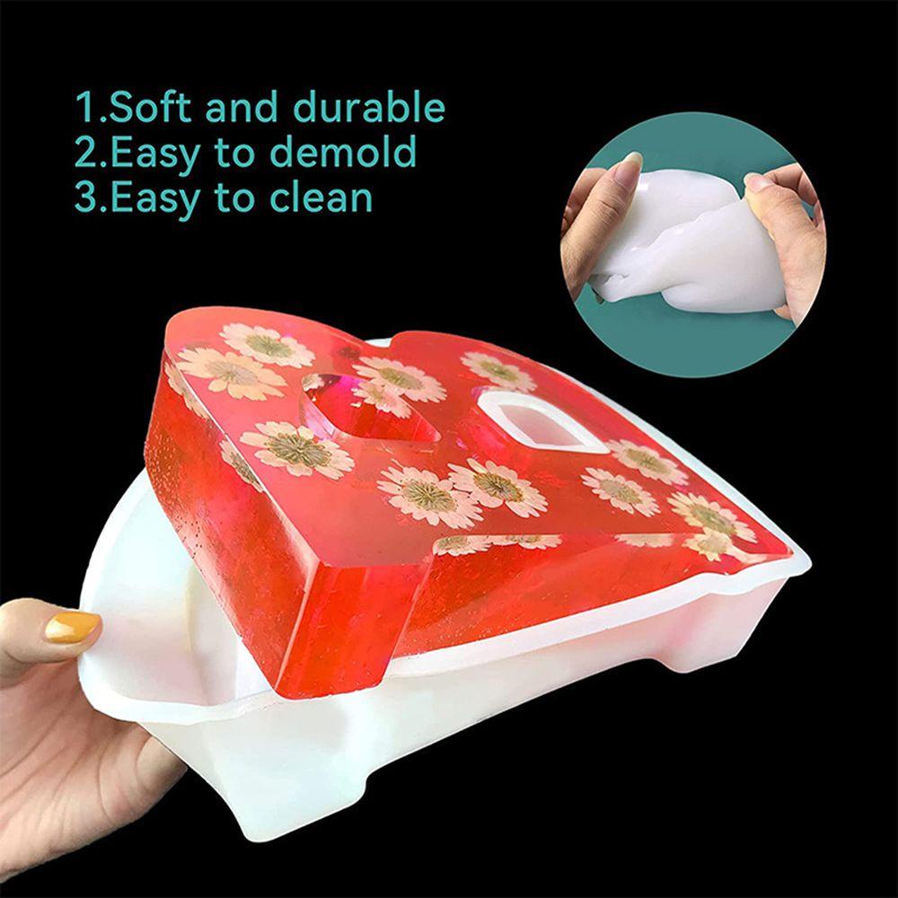 Chookyy 6inch Huruf Besar Kata Tanda Dekorasi Pesta Cetakan Kue 3D Huruf Besar Alphabet