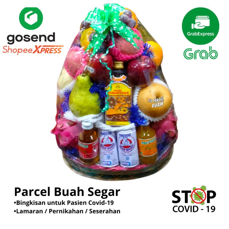 Jual Parcel Buah Segar Plus Bb Uc Dan Madu Nusantara Bingkisan Buah